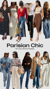 Parisian Fashion Collage
